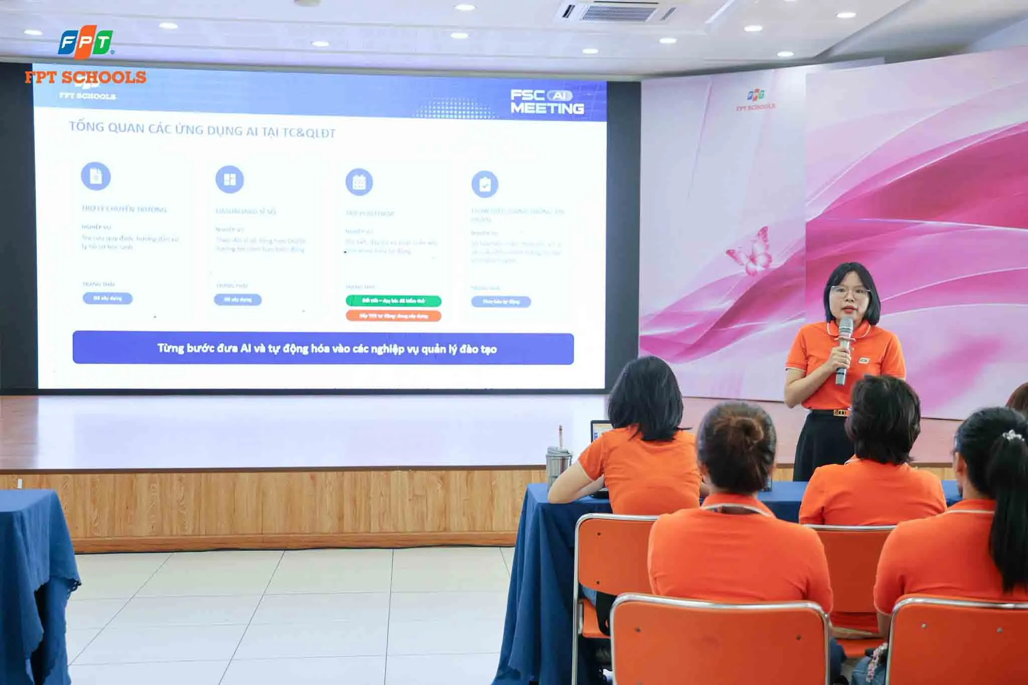 FSC AI MEETING: Đội ngũ cán bộ, giáo viên FPT School Đà Nẵng lan tỏa tinh thần Learning for Life, bứt phá cùng AI | FPT Schools
