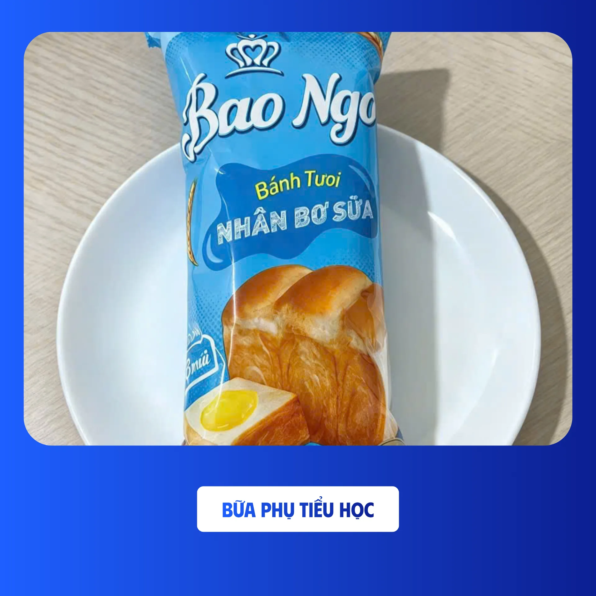 Suất ăn bán trú tại FPT School Hà Nam ngày 02/10/2026 - Bữa phụ Tiểu học
