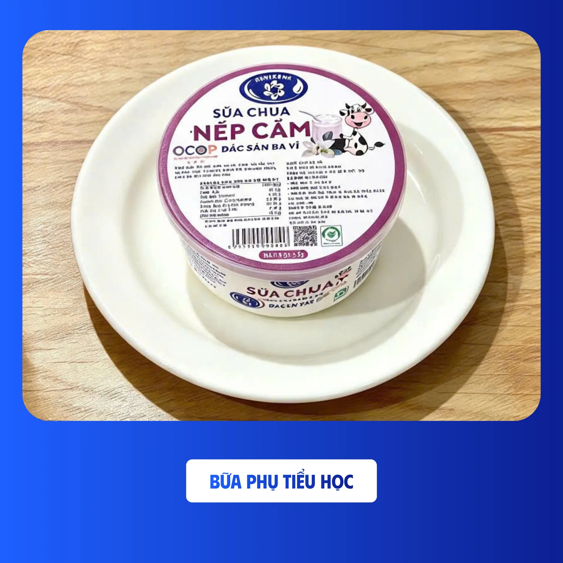 Suất ăn bán trú tại FPT School Hà Nam ngày 06/10/2026 - Bữa phụ Tiểu học