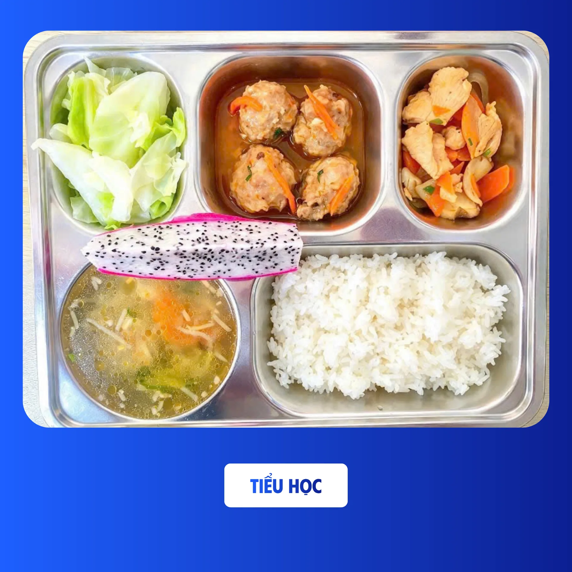 Suất ăn bán trú tại FPT School Hà Nam ngày 08/10/2026 - Tiểu học
