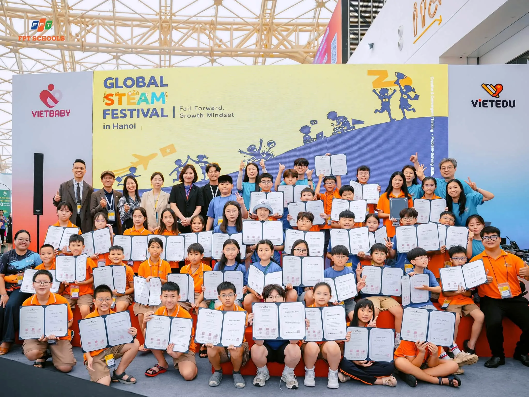 Global STEAM Festival 2026: Học sinh Việt Nam – Hàn Quốc tranh tài robot, lan tỏa tinh thần sáng tạo công nghệ | FPT Schools