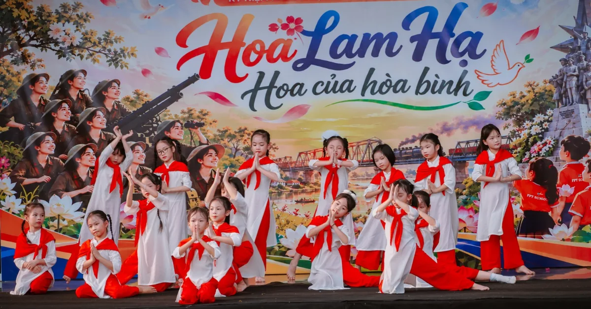 FPT School Hà Nam tổ chức chương trình “Hoa Lam Hạ – Hoa của hòa bình” | FPT Schools