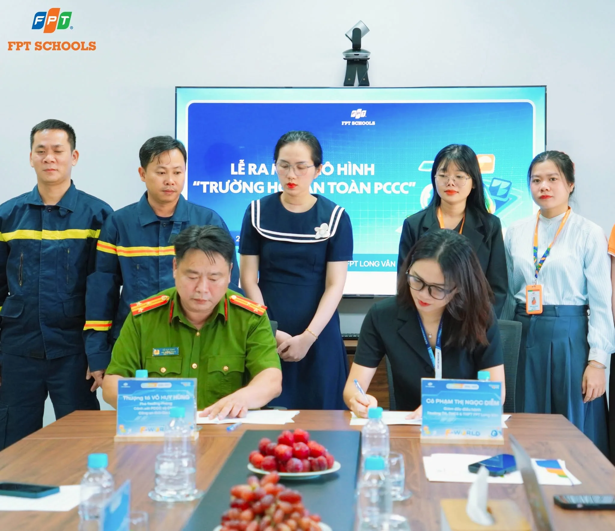 FSCLV_Lễ ra mắt mô hình trường học PCCC