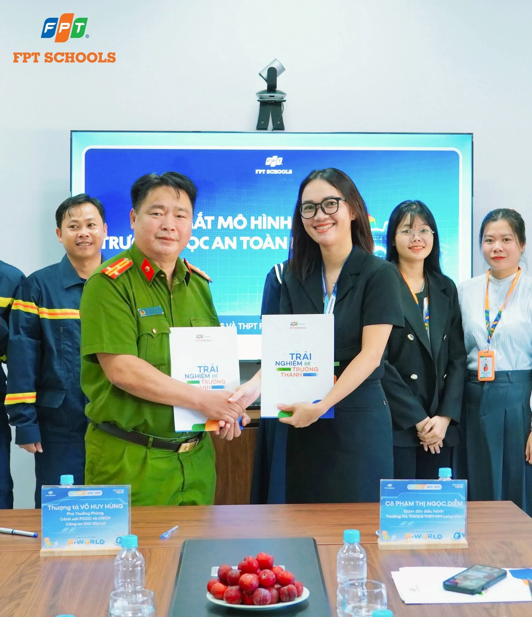 FSCLV_Lễ ra mắt mô hình trường học PCCC