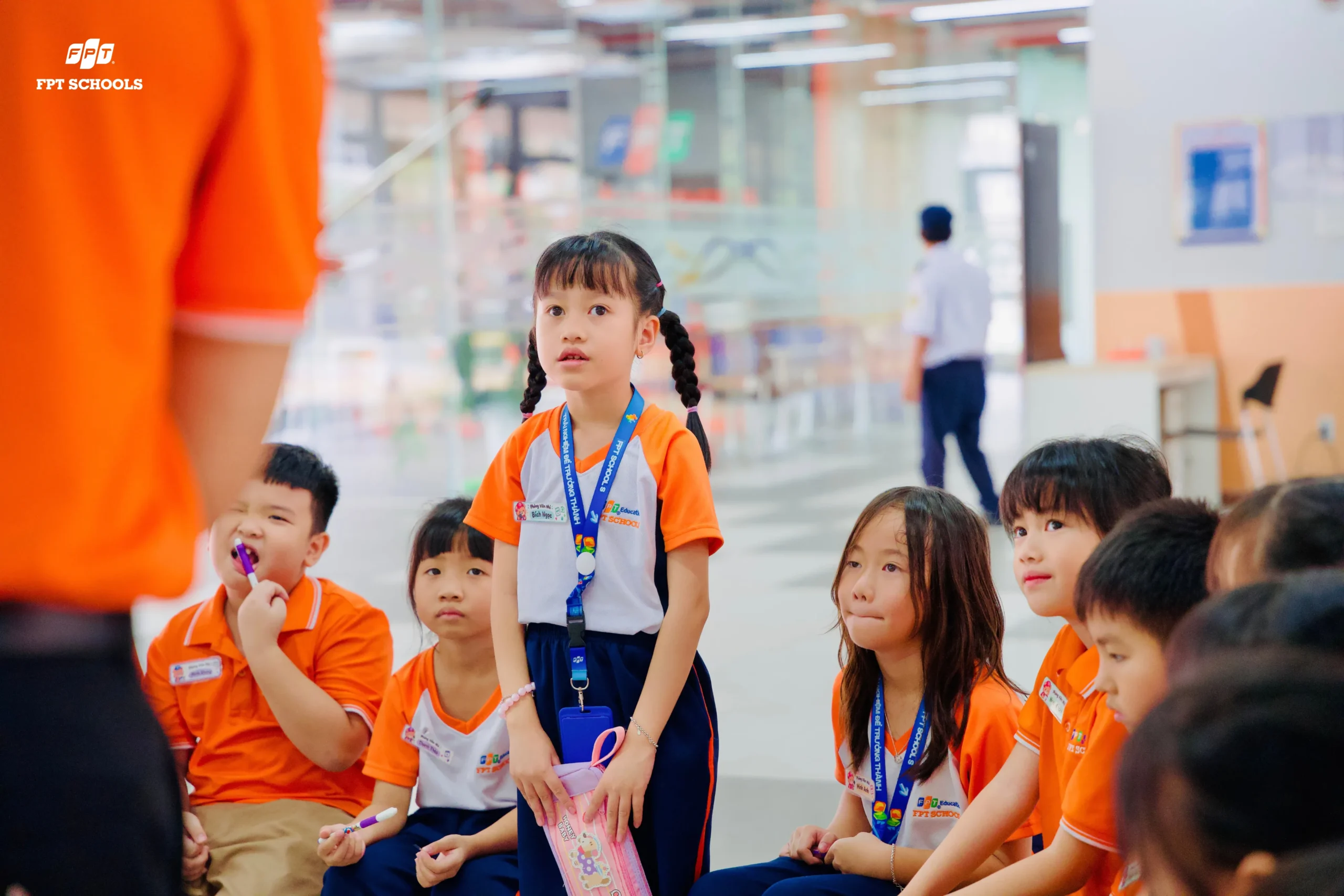 Học sinh FPT School Millennia hóa thân thành “Phóng viên nhí” trong tiết Tự nhiên và Xã hội - FPT Education Phóng viên nhí FPT School Millennia