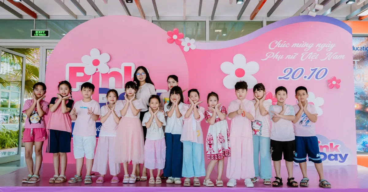 Pink Day! 2026 – Sắc hồng rực rỡ lan tỏa yêu thương tại FPT School Hà Nam | FPT Schools