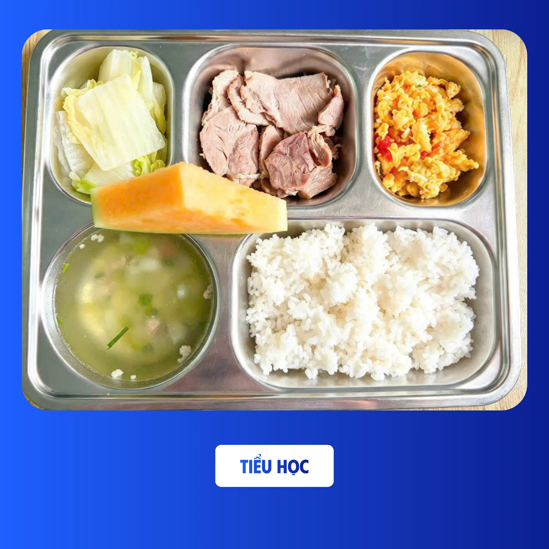 Suất ăn bán trú tại FPT School Hà Nam ngày 14/10/2026 - Tiểu học