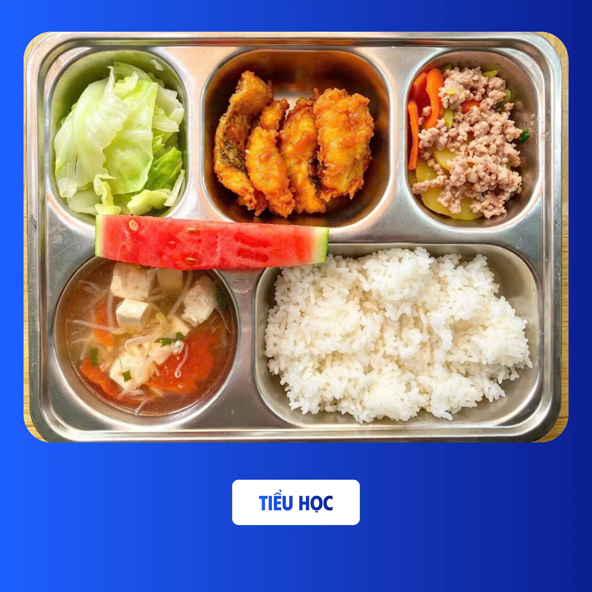 Suất ăn bán trú tại FPT School Hà Nam ngày 15/10/2026 - Tiểu học