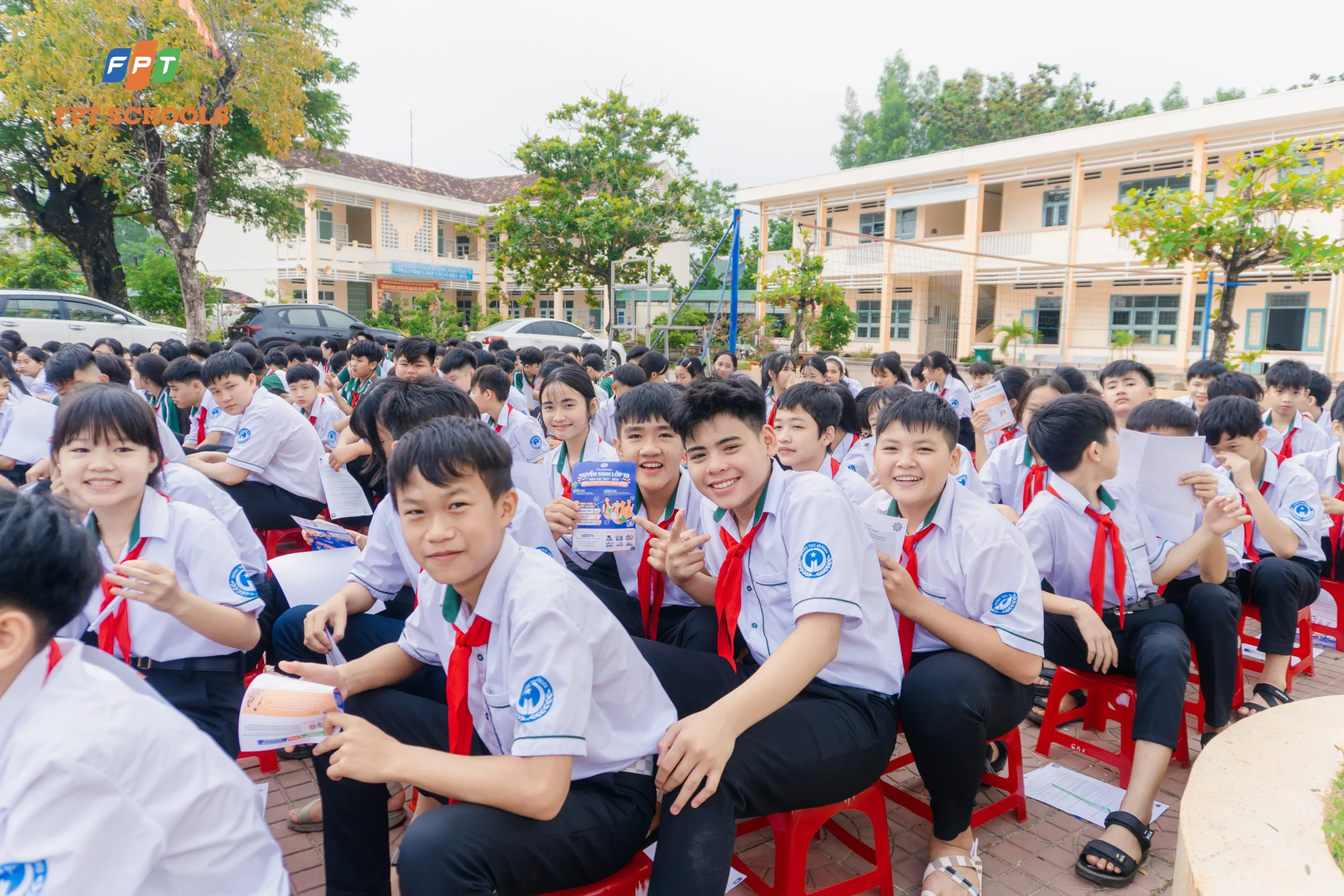 Ứng dụng AI trong học tập – Chuyên đề tại Trường THCS Ân Nghĩa - FPT Education Trường THPT FPT Quy Nhơn giới thiệu sân chơi công nghệ và cơ hội học tập cho học sinh THCS Ân Nghĩa