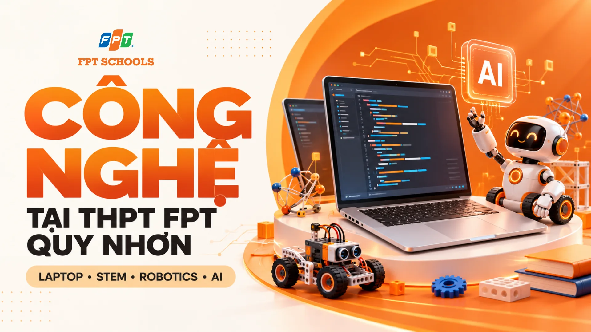 Công nghệ tại THPT FPT Quy Nhơn: STEM, AI và Robotics trong từng giờ học | FPT Schools