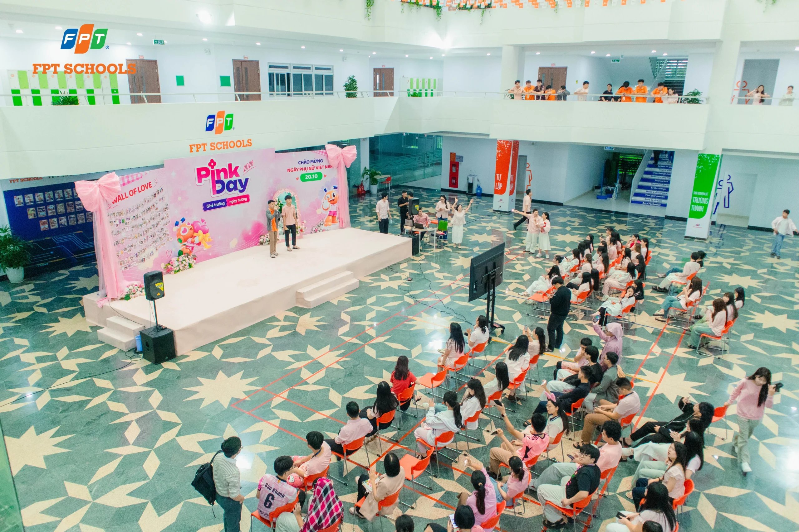 Toàn cảnh Pink Day 2026 tại Trường THPT FPT Quy Nhơn