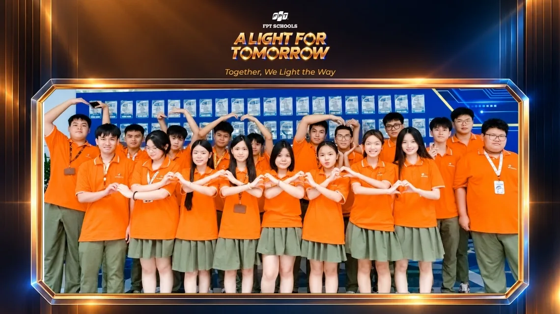 Liên quân A Light For Morrow tham gia The Spotlight 2026 tại Trường THPT FPT Quy Nhơn
