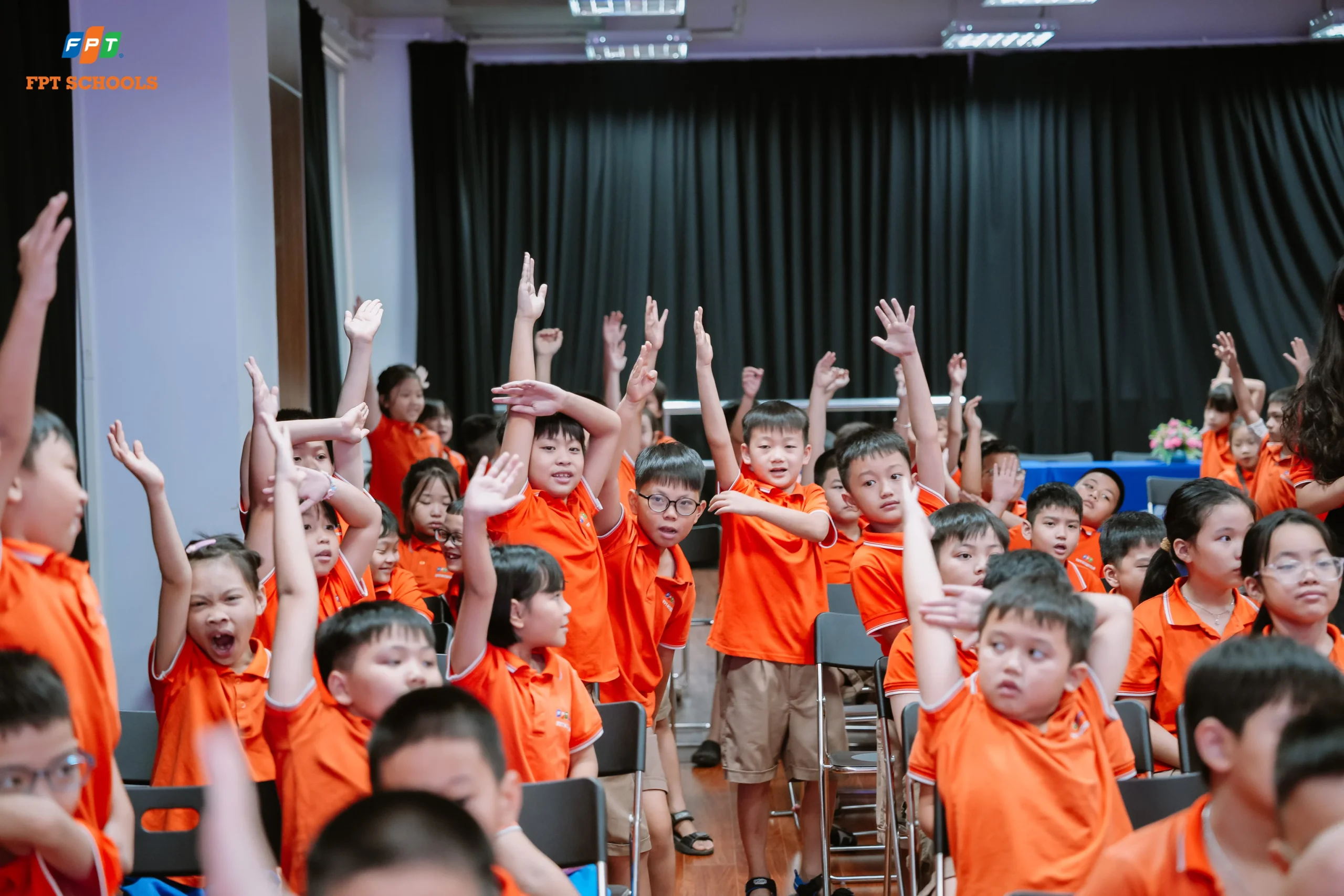 Sinh hoạt đầu tuần khối Tiểu học: Tháng 10 yêu thương tại FPT School Hà Nam - FPT Education Sinh hoạt đầu tuần khối Tiểu học: Tháng 10 yêu thương tại FPT School Hà Nam | FPT Schools