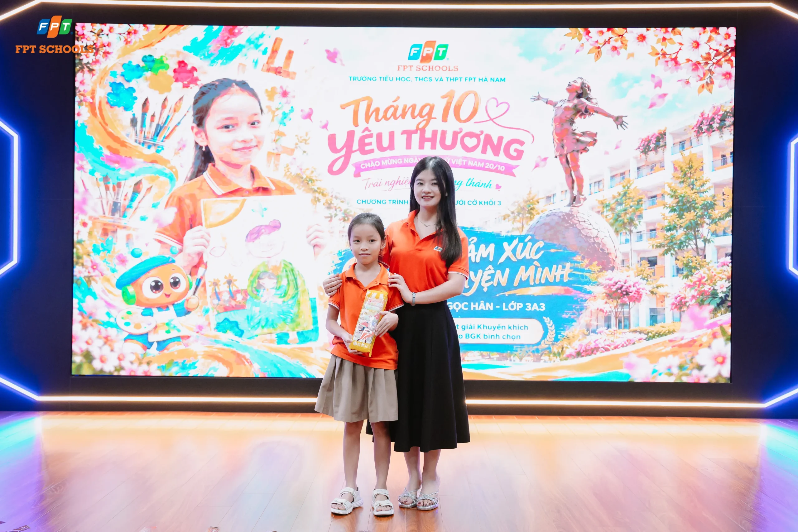 Sinh hoạt đầu tuần khối Tiểu học: Tháng 10 yêu thương tại FPT School Hà Nam - FPT Education Sinh hoạt đầu tuần khối Tiểu học: Tháng 10 yêu thương tại FPT School Hà Nam | FPT Schools