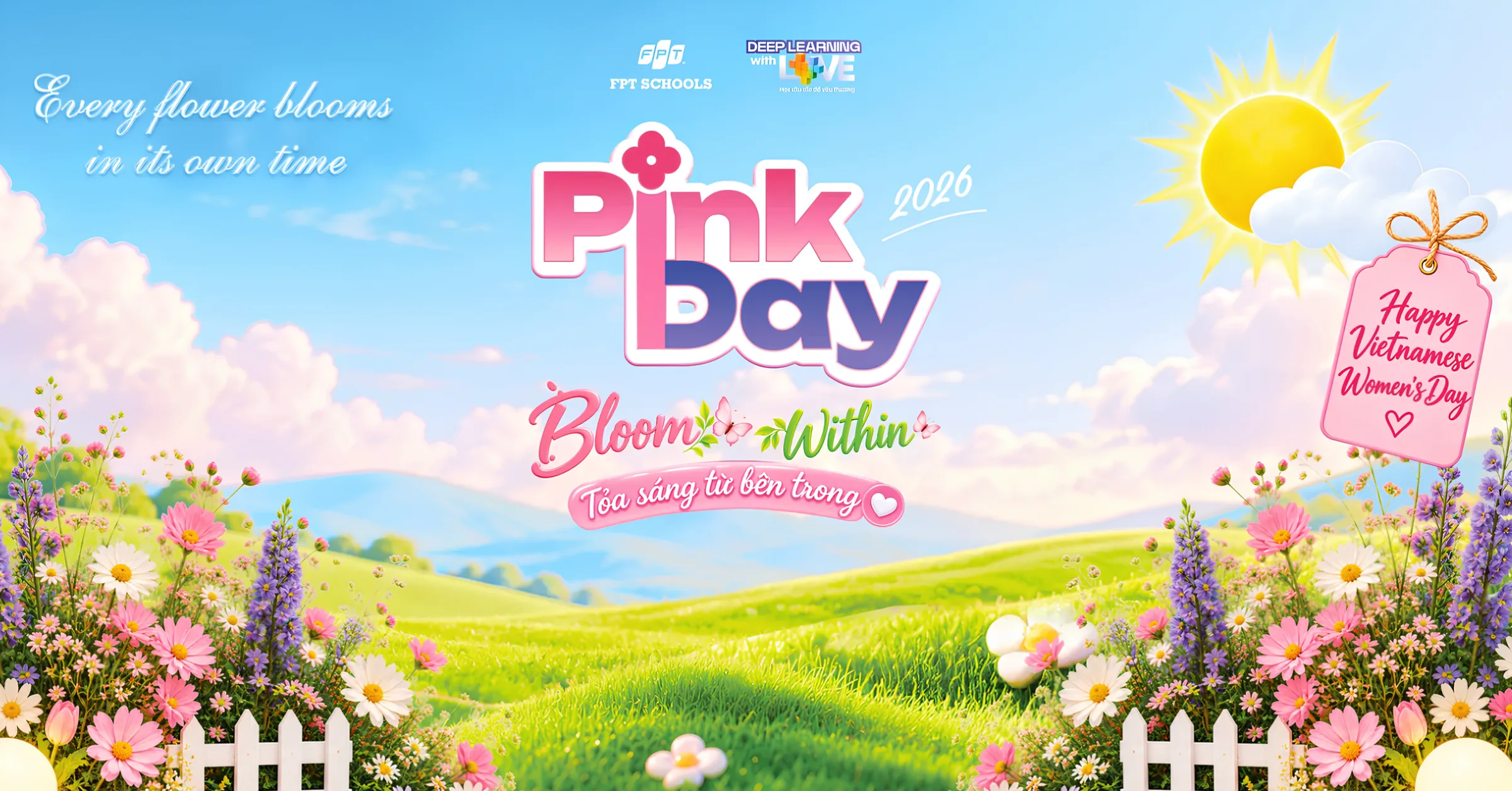 BLOOM WITHIN – FPT School Long Vân lan tỏa yêu thương ngày 20/10 | FPT Schools