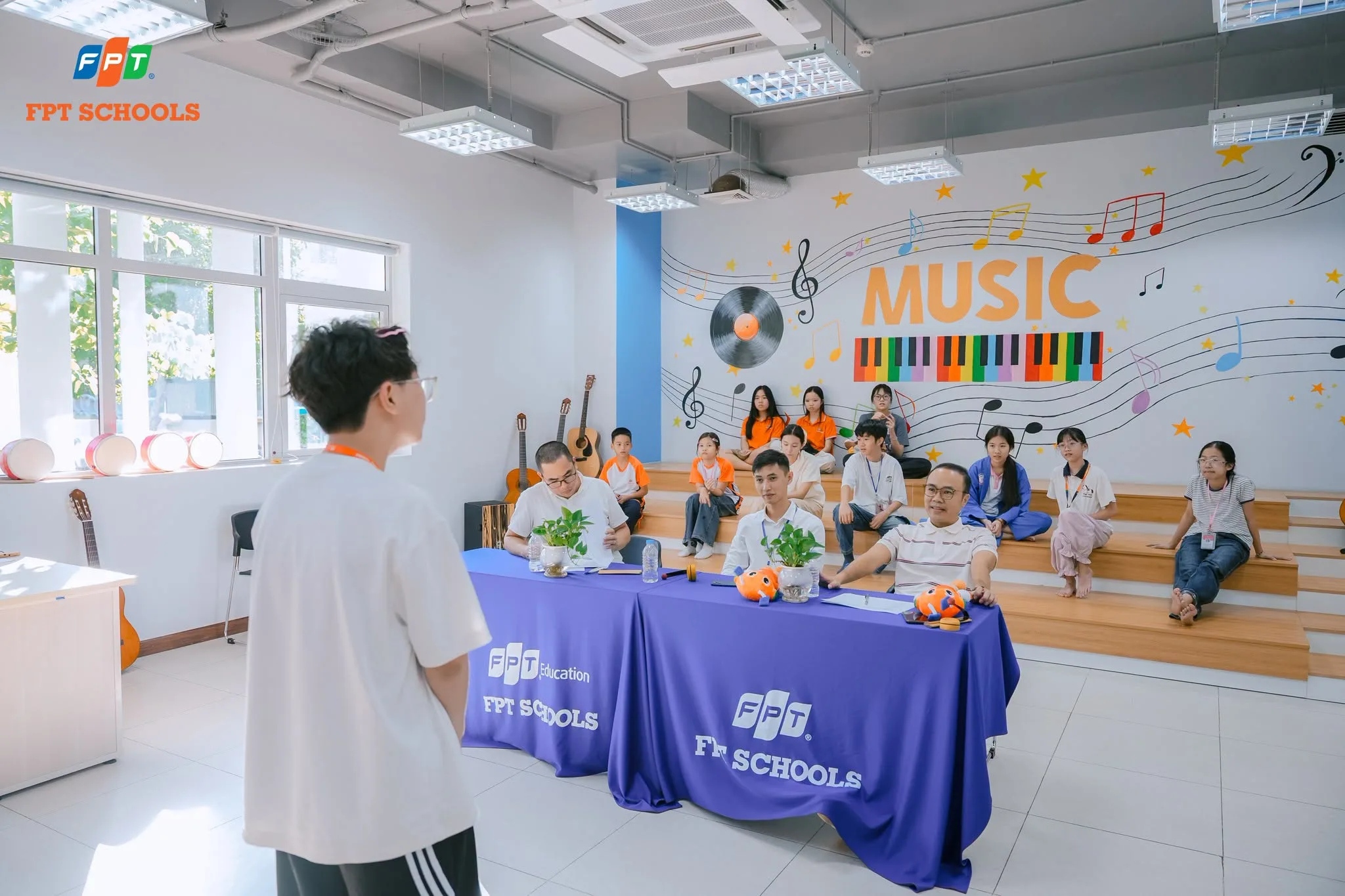 Casting đội tuyển Nhạc cụ dân tộc FPT School Thanh Hóa - Ban giám khảo