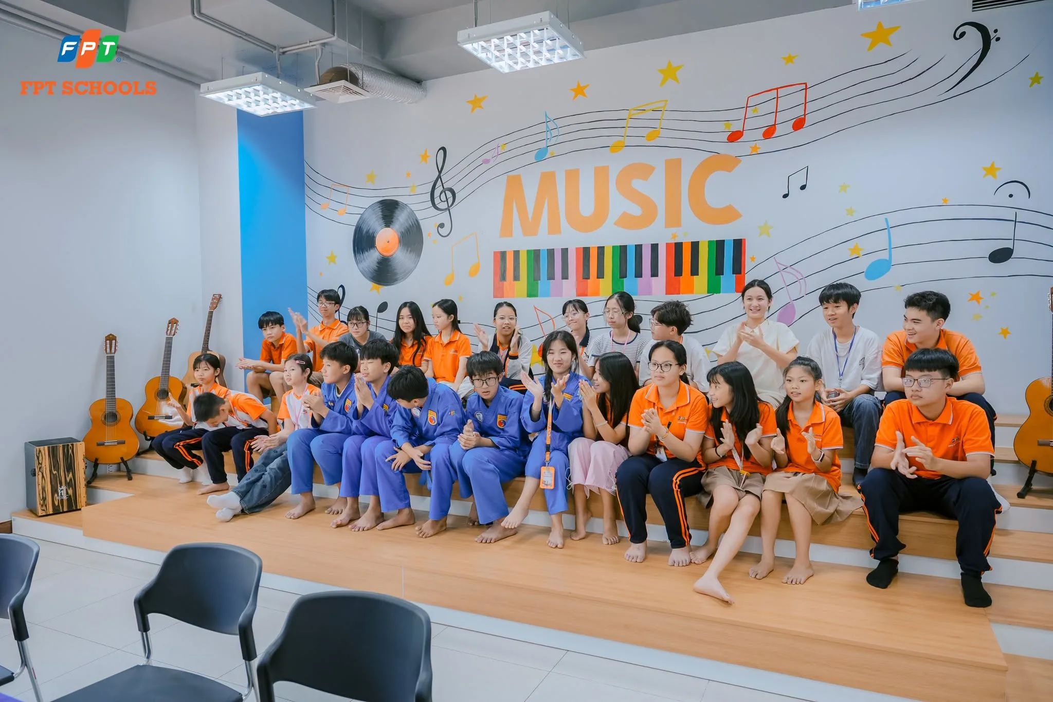Các ứng viên Casting đội tuyển Nhạc cụ dân tộc FPT School Thanh Hóa