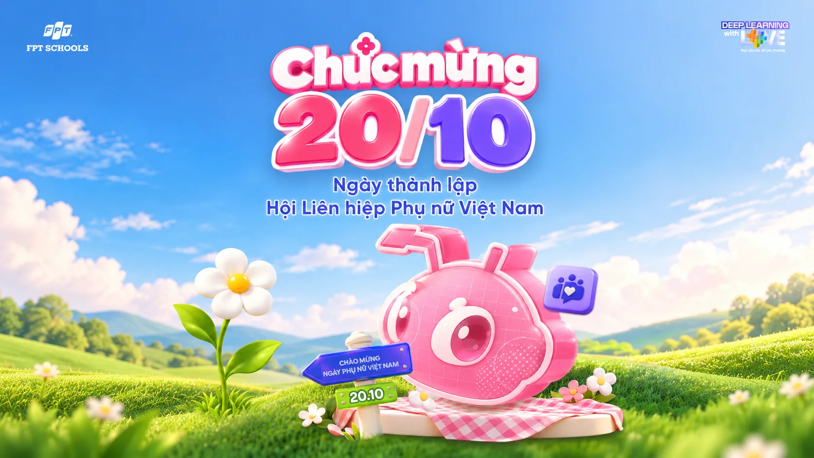 FPT School Bắc Ninh gửi ngàn yêu thương nhân ngày Phụ nữ Việt Nam 20/10 | FPT Schools