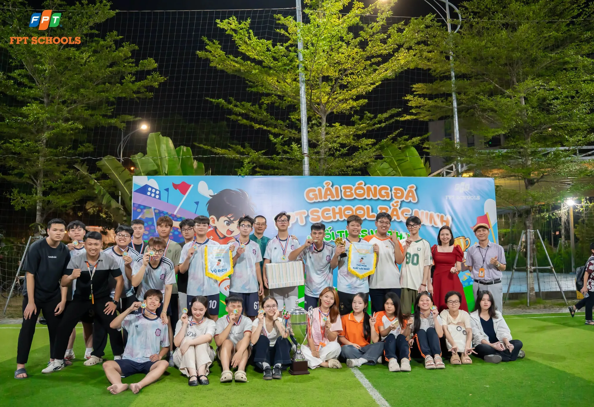 Chung kết giải bóng đá THPT FPT School Bắc Ninh: Lớp 12D1 lên ngôi vô địch | FPT Schools