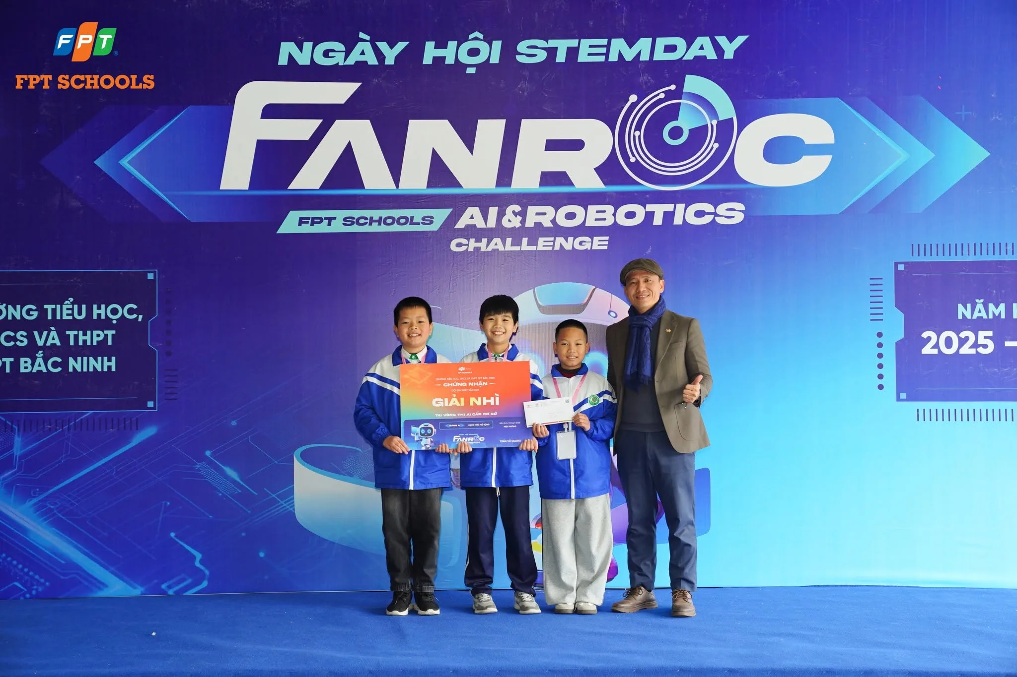 FPT School Bắc Ninh vinh danh các đội thi xuất sắc tại Vòng Chung kết FANROC AI và Robotics cấp cơ sở năm 2026 | FPT Schools