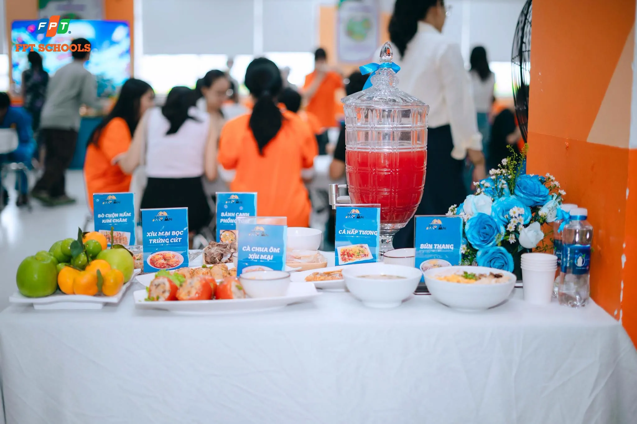 Chạm vị cùng con – Gắn kết gia đình và nhà trường qua những bữa ăn bán trú tại FPT School 1,2 Đà Nẵng | FPT Schools