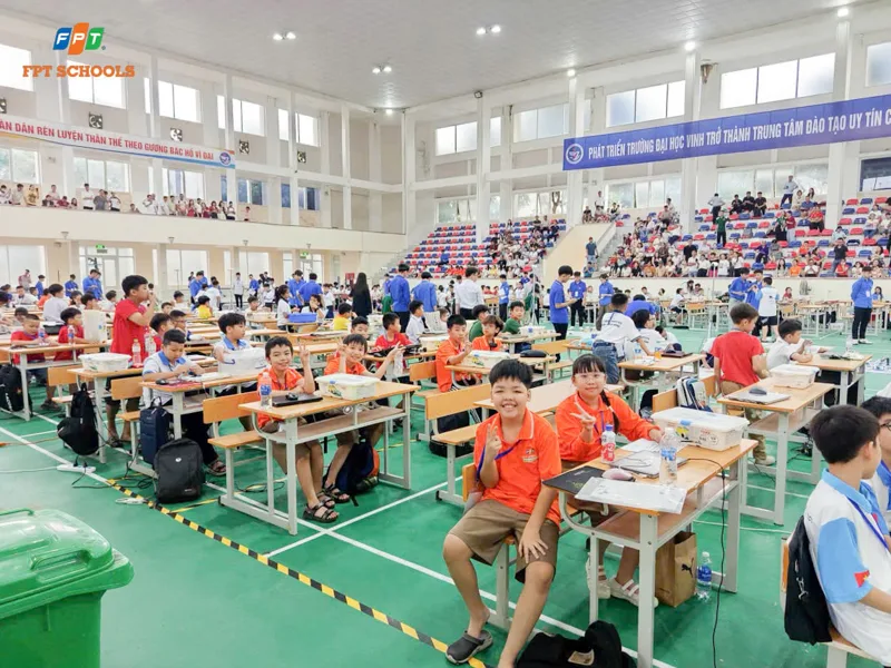Fschoolers giành vé vào Chung kết toàn quốc Cuộc thi Sáng tạo Robotics 2026 - FPT Education Fschoolers giành vé vào Chung kết toàn quốc Cuộc thi Sáng tạo Robotics 2026 | FPT Schools