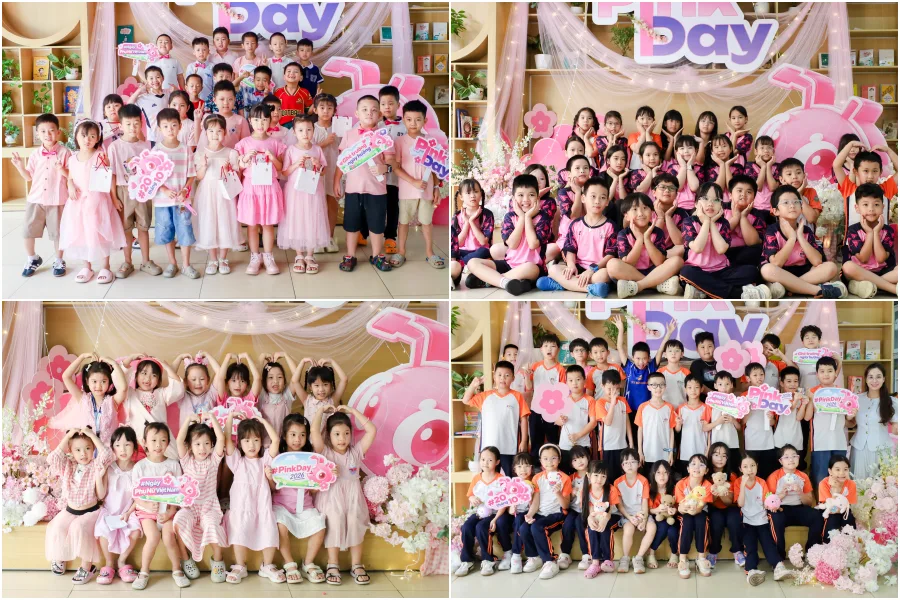 “Cơn bão” màu hường đổ bộ FPT School Cầu Giấy, tạo nên ngày 20/10 ngọt ngào | FPT Schools