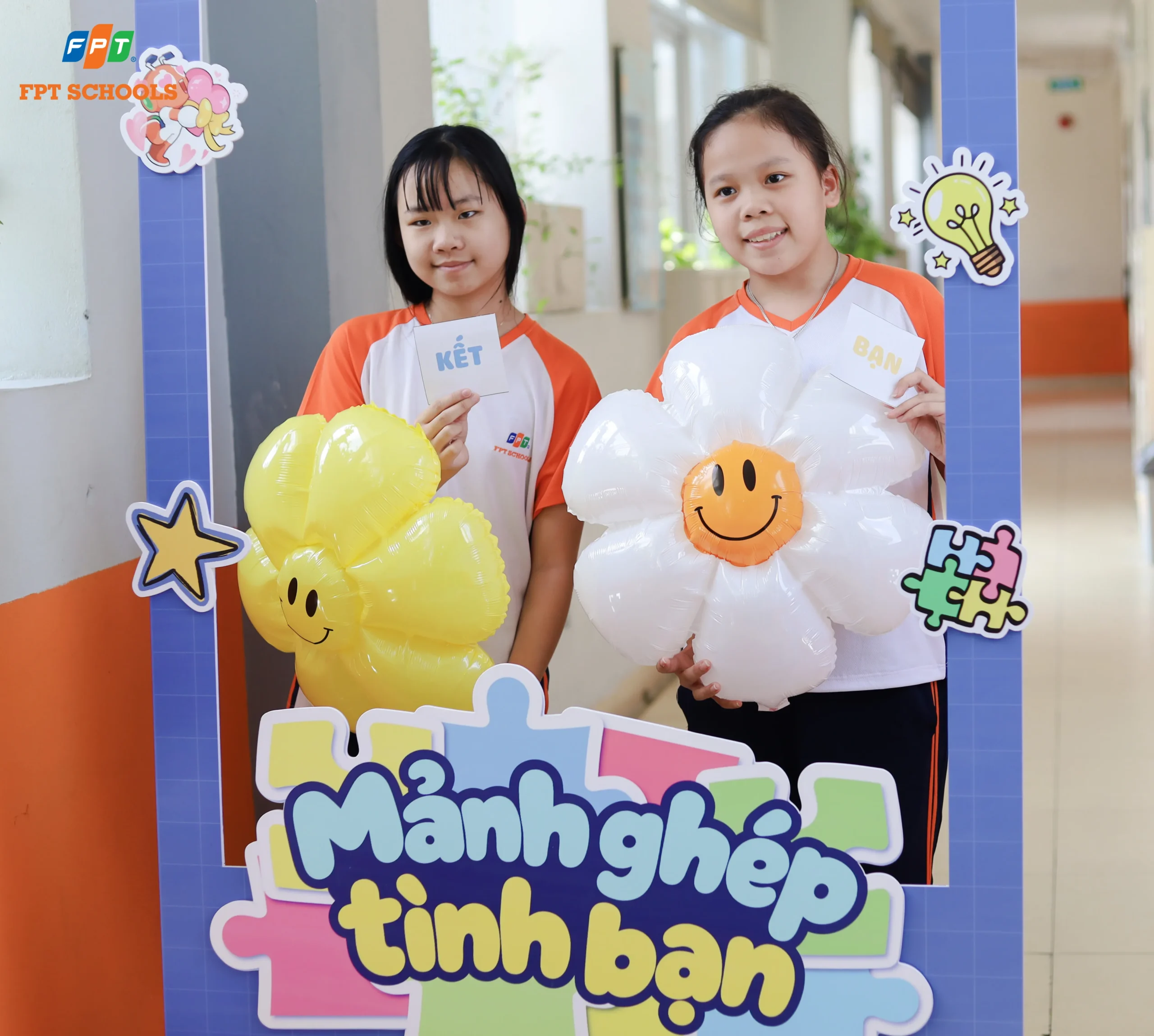 FPTers khối 6 Cầu Giấy "phá băng" ngại ngùng, thêm bạn, thêm vui trong workshop "Mảnh ghép tình bạn" - FPT Education FPTers khối 6 Cầu Giấy "phá băng" ngại ngùng, thêm bạn, thêm vui trong workshop "Mảnh ghép tình bạn" | FPT Schools