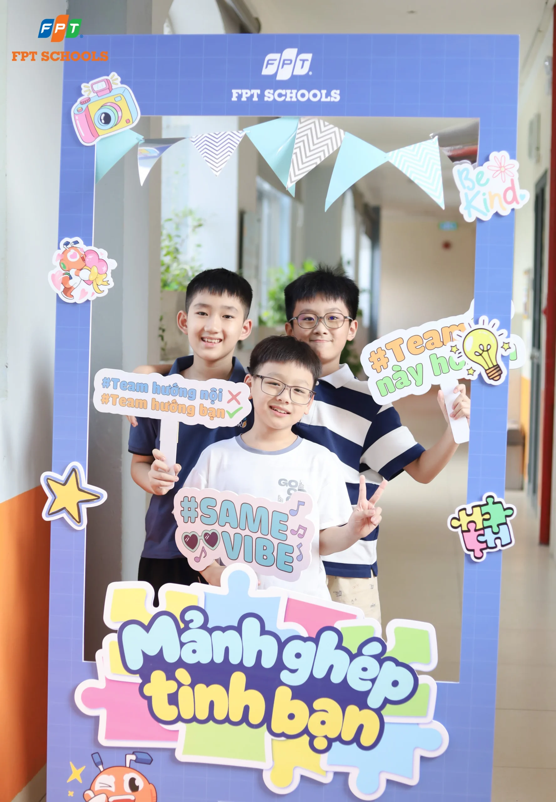 FPTers khối 6 Cầu Giấy "phá băng" ngại ngùng, thêm bạn, thêm vui trong workshop "Mảnh ghép tình bạn" - FPT Education FPTers khối 6 Cầu Giấy "phá băng" ngại ngùng, thêm bạn, thêm vui trong workshop "Mảnh ghép tình bạn" | FPT Schools