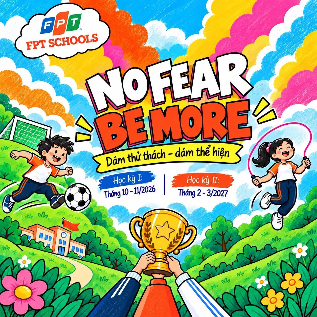 FPT School Cầu Giấy khai mạc Giải Thể thao & Nghệ thuật 2026 - 2027 | FPT Schools