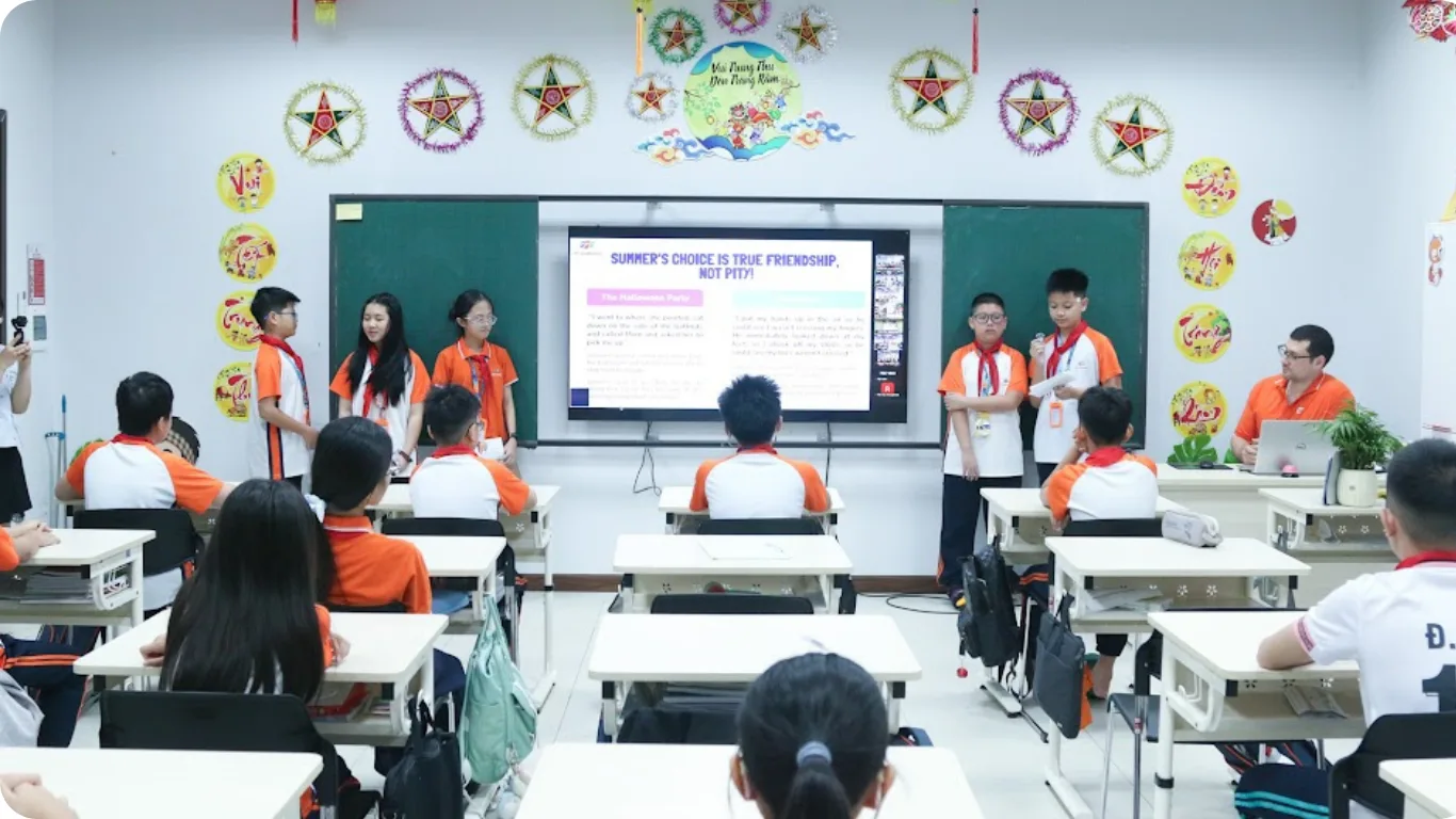 CHƯƠNG TRÌNH TIẾNG ANH & NĂNG LỰC TOÀN CẦU (EN-GLOBAL) TẠI FPT SCHOOL VINH | FPT Schools