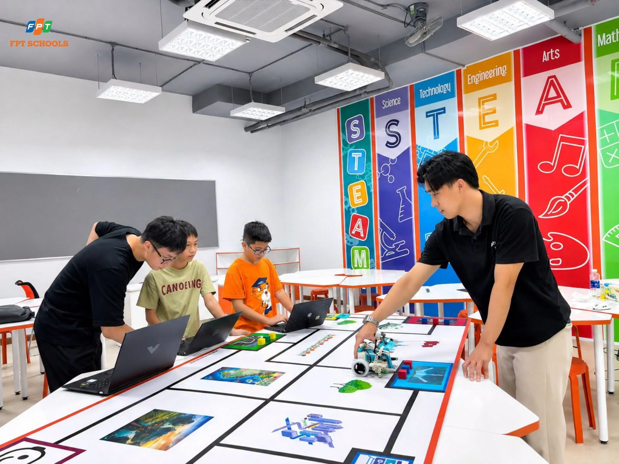 CHƯƠNG TRÌNH TRẢI NGHIỆM THẾ GIỚI THÔNG MINH (SMART) TẠI FPT SCHOOL VINH - KHÁM PHÁ THẾ GIỚI SỐ, PHÁT TRIỂN TƯ DUY | FPT Schools