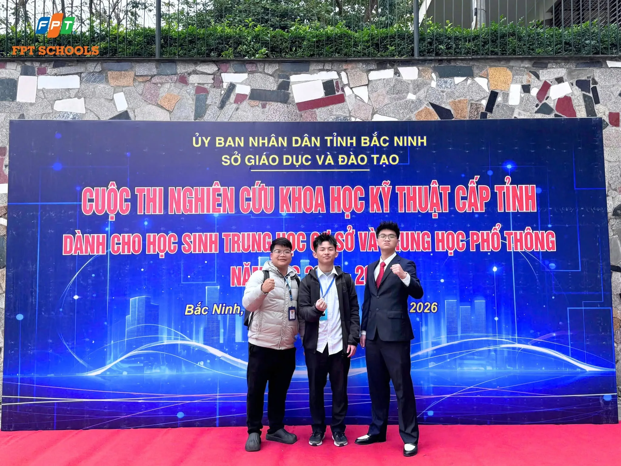 Học sinh FPT School Bắc Ninh xuất sắc giành giải Nhì Cuộc thi Khoa học Kỹ thuật cấp tỉnh năm 2026 | FPT Schools