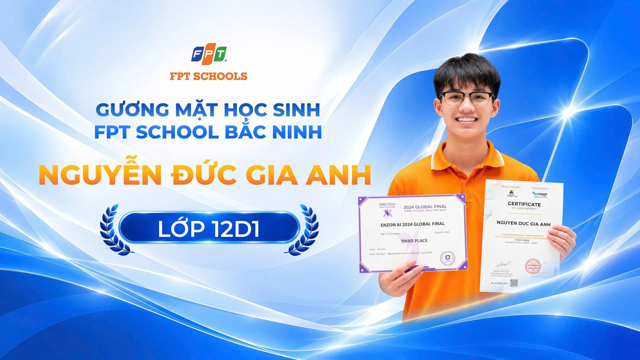 FPT School Bắc Ninh: Dấu ấn thành tích học sinh và những con số nổi bật năm học 2025–2026 | FPT Schools