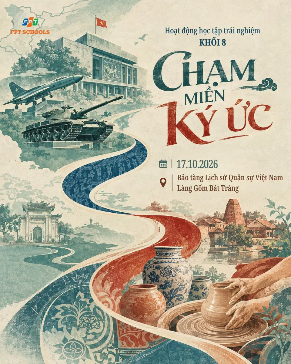 Hành trình học tập trải nghiệm khối 8 FPT School Hải Phòng ngày 17/10
