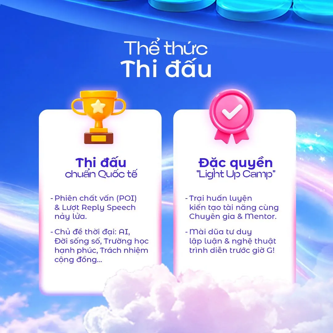 Light Up 2026–2027 chính thức ra mắt hạng mục Tranh biện song ngữ – Nơi FSchoolers tự tin cất lên tiếng nói của mình | FPT Schools