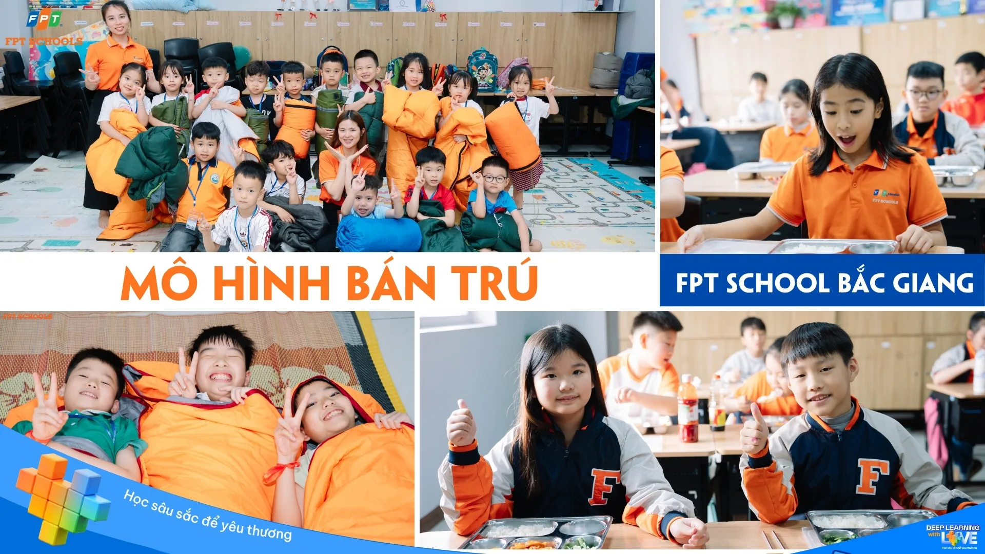 Mô hình bán trú tại FPT School Bắc Giang: Chăm lo từ bữa ăn, giấc ngủ đến hành trình trưởng thành | FPT Schools