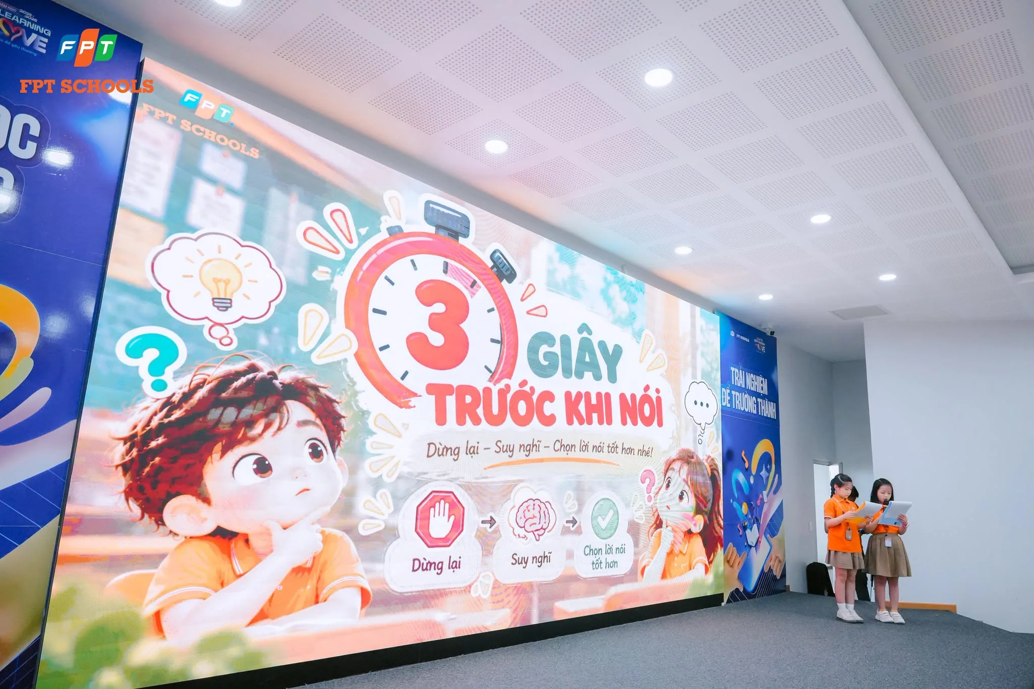 “Dừng 3 giây” để học cách nói điều tử tế