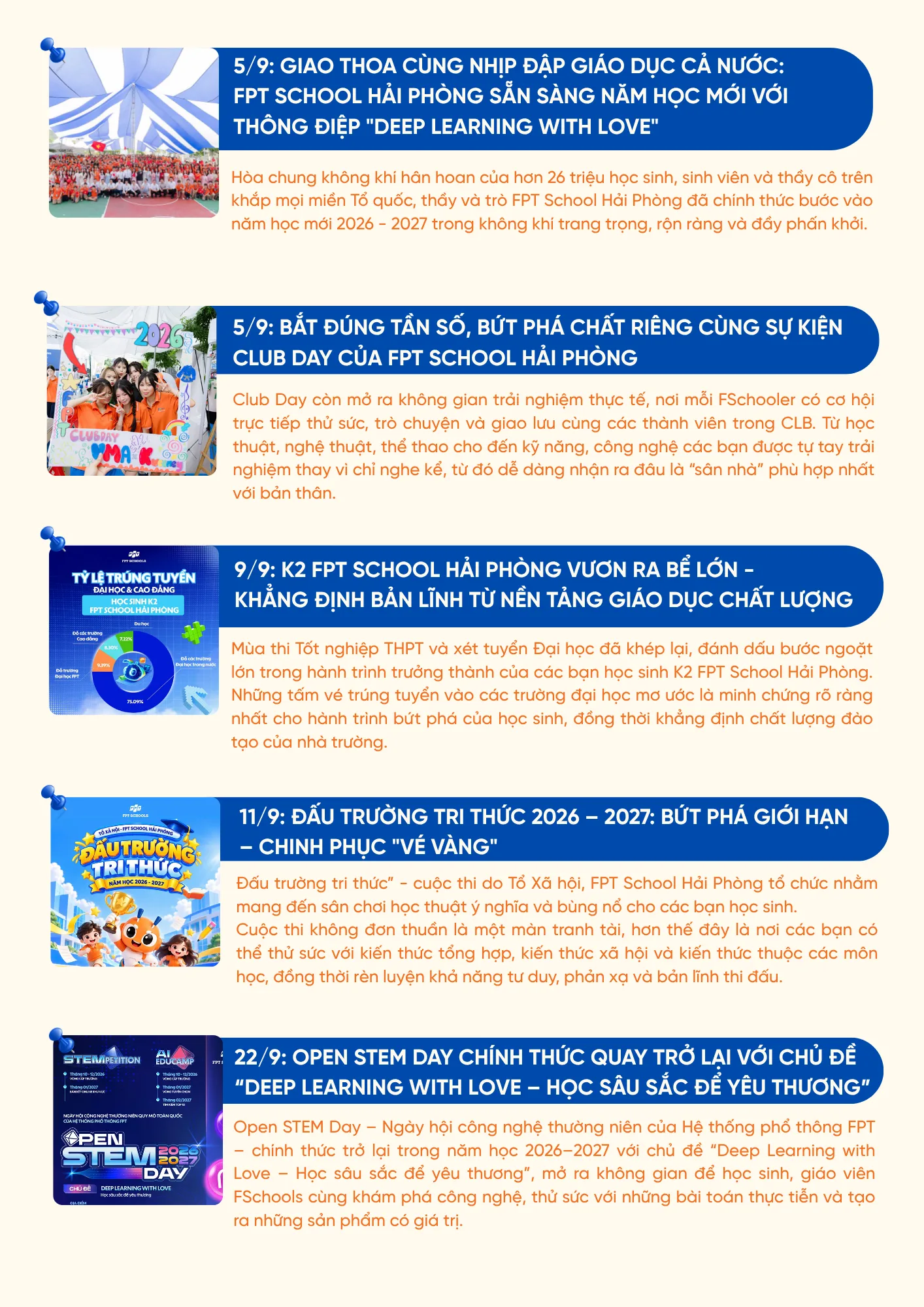 Bản tin FPT School News - Tháng 9 | FPT Schools