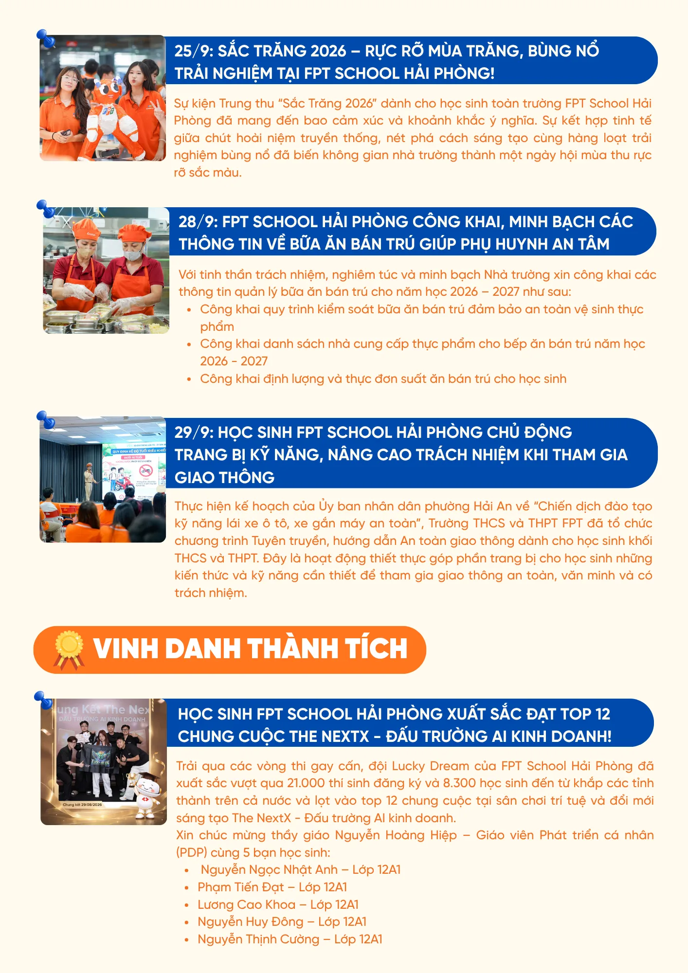 Bản tin FPT School News - Tháng 9 | FPT Schools