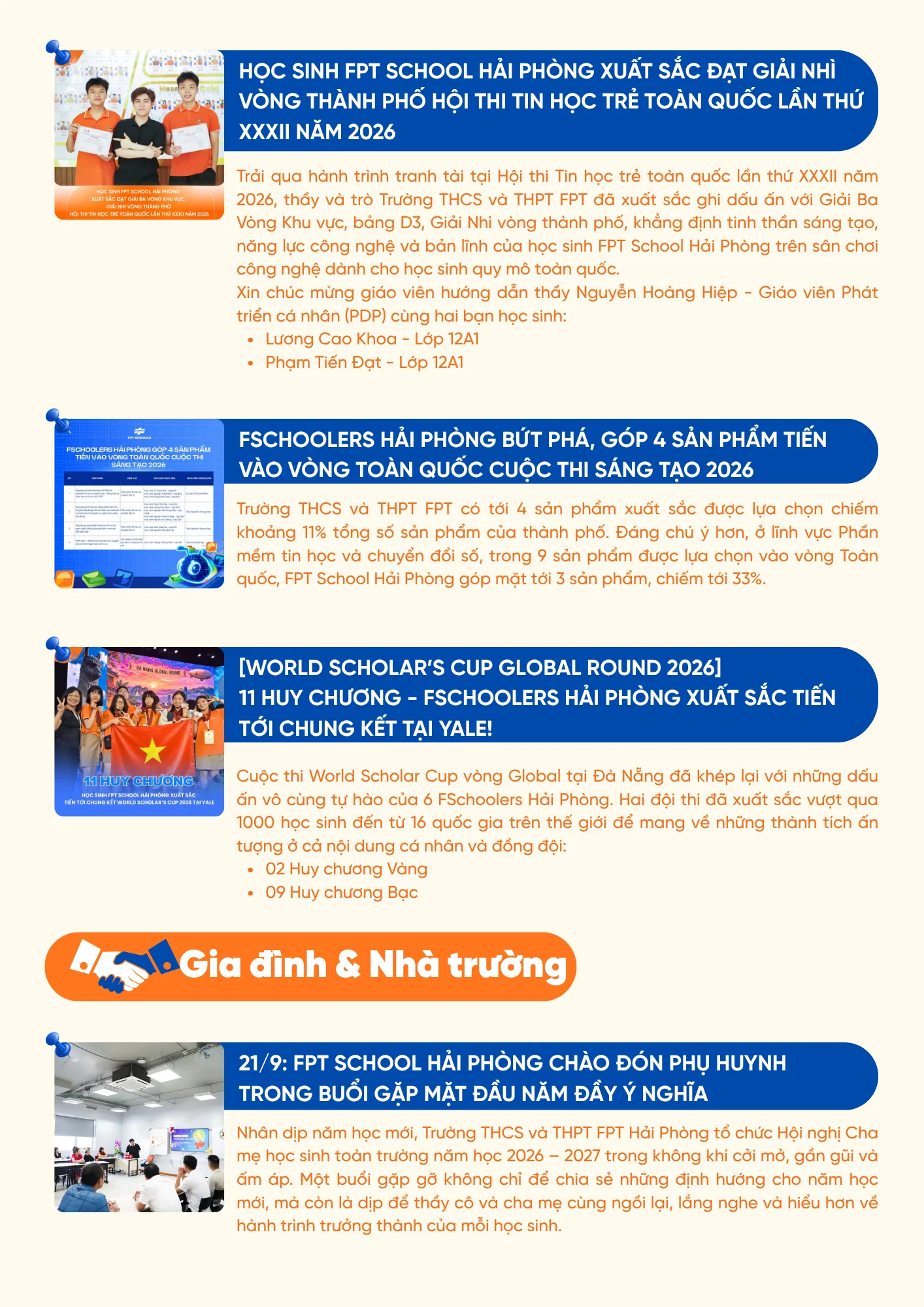 Bản tin FPT School News - Tháng 9 | FPT Schools
