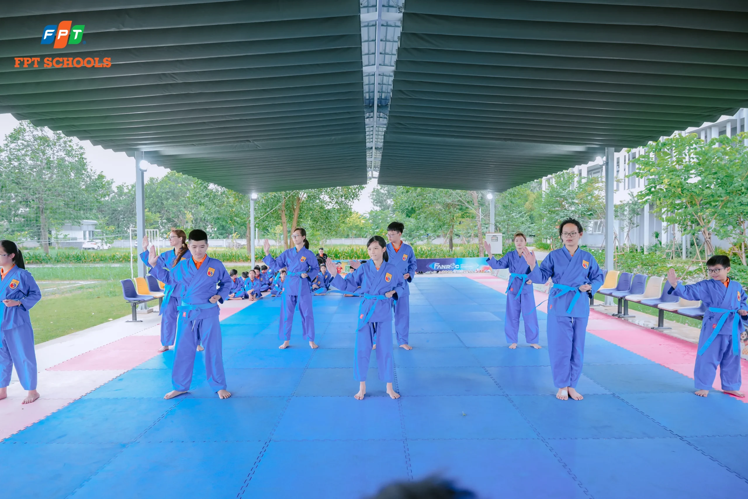 FSchoolers tiếp nối và lan tỏa tinh thần Võ Việt qua từng thế võ Vovinam