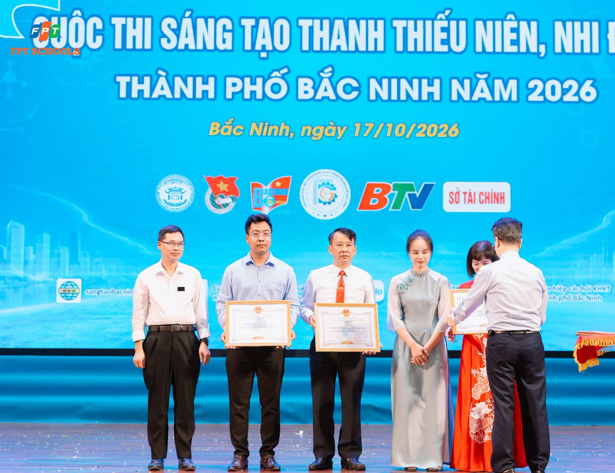 TỰ HÀO FPT SCHOOL BẮC GIANG ĐƯỢC VINH DANH TẠI CUỘC THI SÁNG TẠO THANH THIẾU NIÊN, NHI ĐỒNG TP. BẮC NINH 2026 | FPT Schools