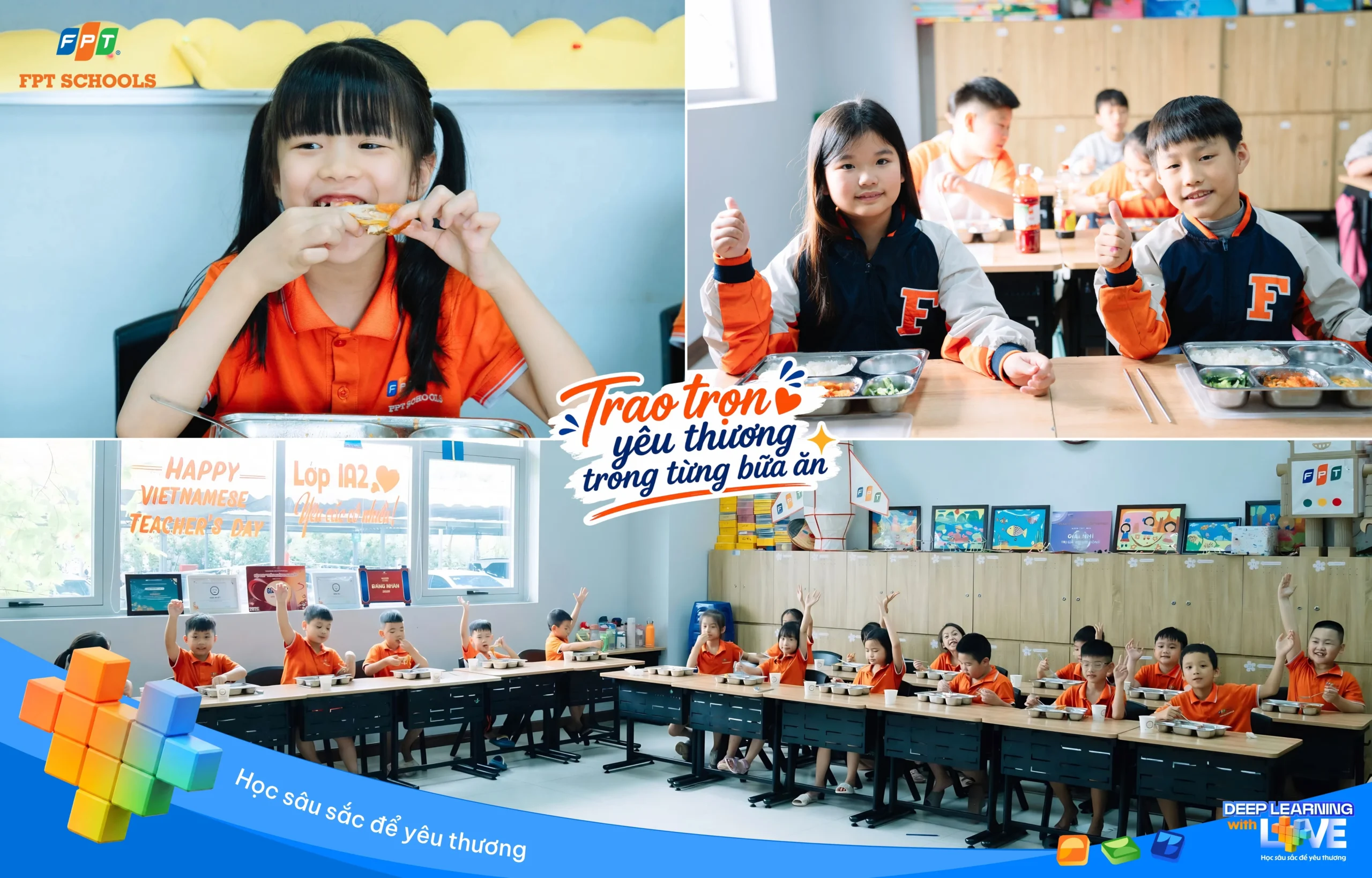 Mô hình bán trú tại FPT School Bắc Giang: Chăm lo từ bữa ăn, giấc ngủ đến hành trình trưởng thành | FPT Schools