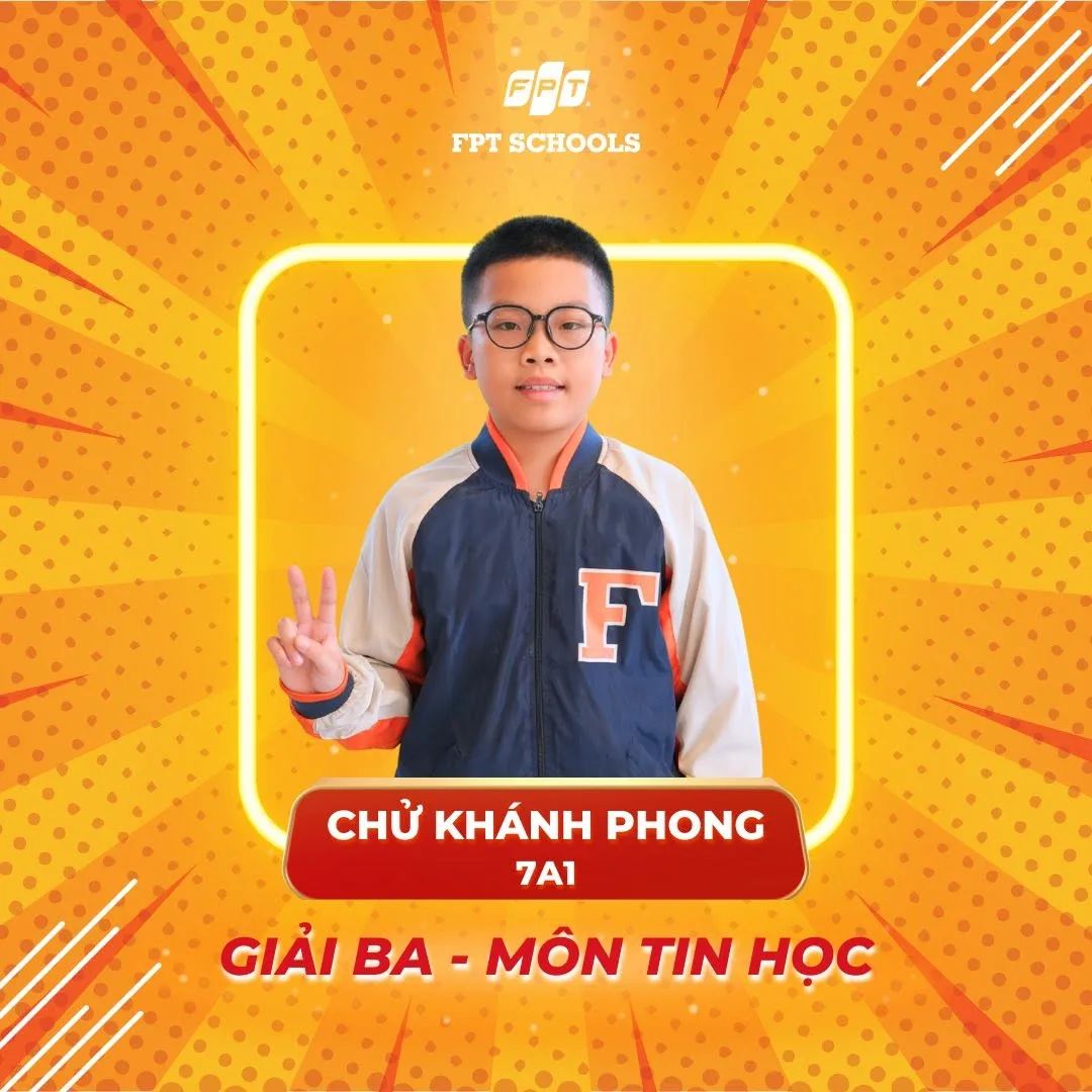 Học sinh FPT School Bắc Ninh đạt thành tích ấn tượng tại Kỳ thi chọn Học sinh giỏi cấp tỉnh năm học 2025–2026 - FPT Education Học sinh FPT School Bắc Ninh đạt thành tích ấn tượng tại Kỳ thi chọn Học sinh giỏi cấp tỉnh năm học 2025–2026 | FPT Schools